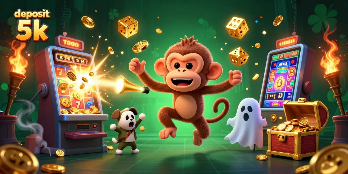 Experience the thrill of deposit 5k with exciting slot games and vivid casino elements.