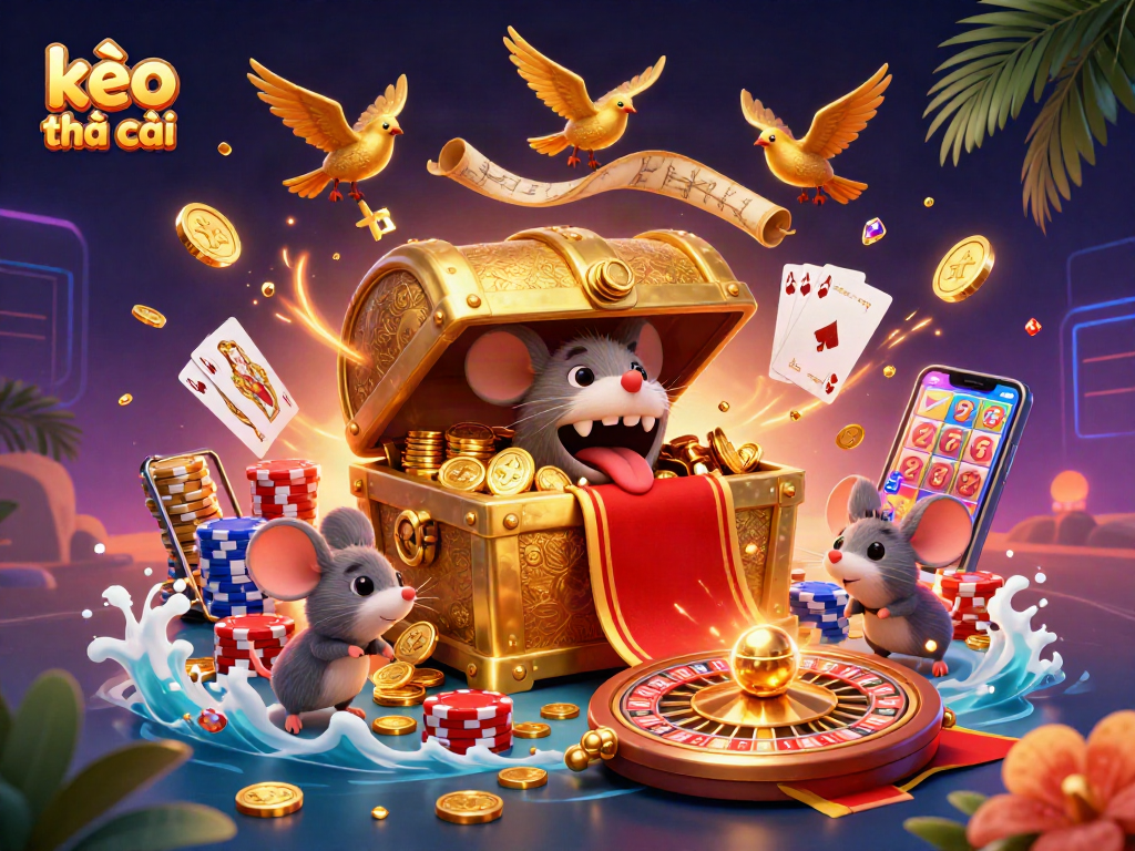 Engage with kèo nhà cái and experience thrilling 3D casino adventures filled with treasures and excitement.