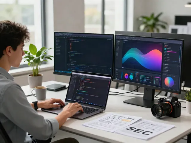 Instant indexing strategies being developed in a modern digital workspace.