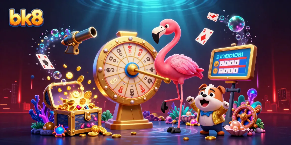 Experience thrilling gaming moments at bk8 with dynamic characters and vibrant casino elements.