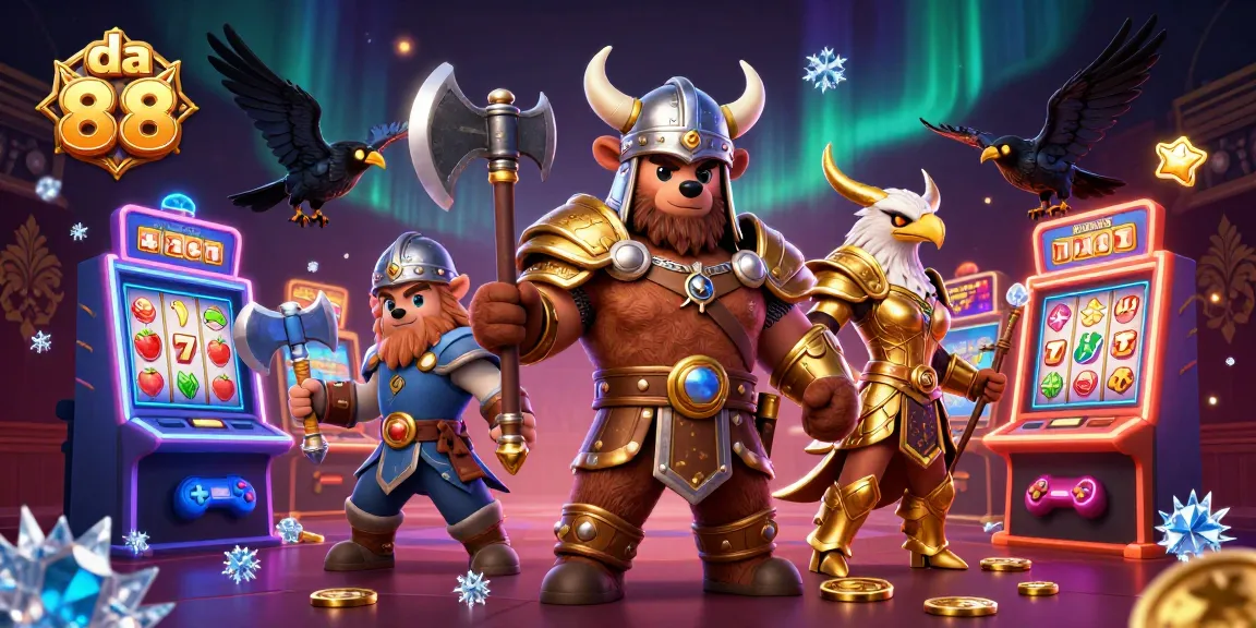 Experience the thrill at da 88 with an immersive Viking-themed slot adventure featuring dynamic characters.
